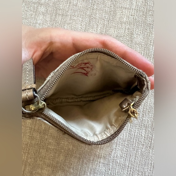 Coach Signature Key Ring Coin Purse - Picture 4 of 6